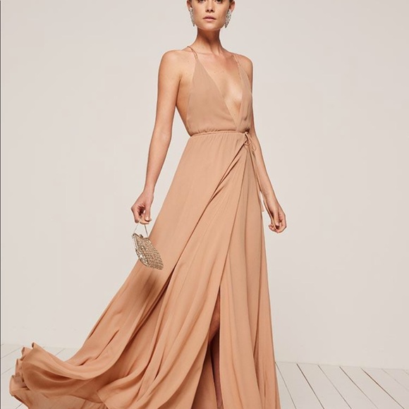 Reformation Dresses & Skirts - Reformation Tallulah Dress in Nude